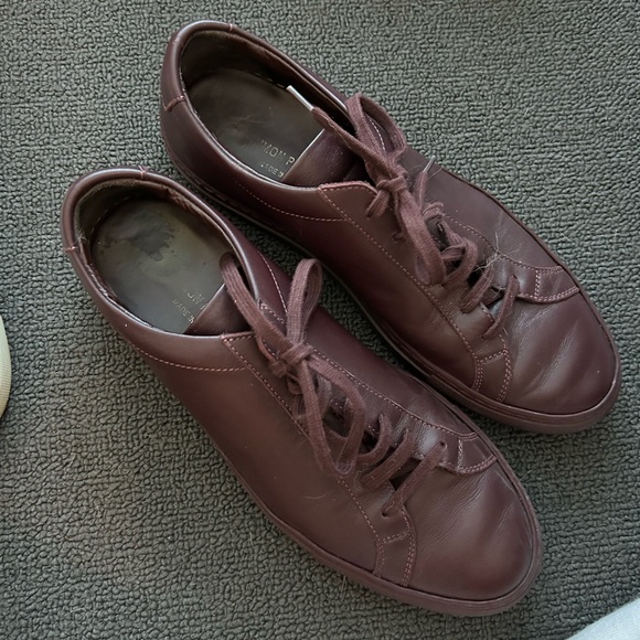 Men’s size 39 Common Project sneakers. Light wear - Picture 5 of 5